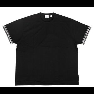 Burberry 100% authentic black band logo t shirt